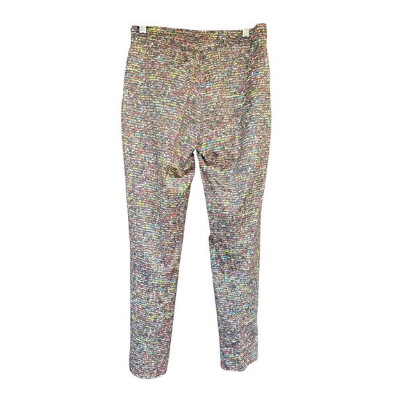 Akris Punto Multicolored Franca Stadium Printed Ankle Length Trouser Pant - 4 - Picture 4 of 11